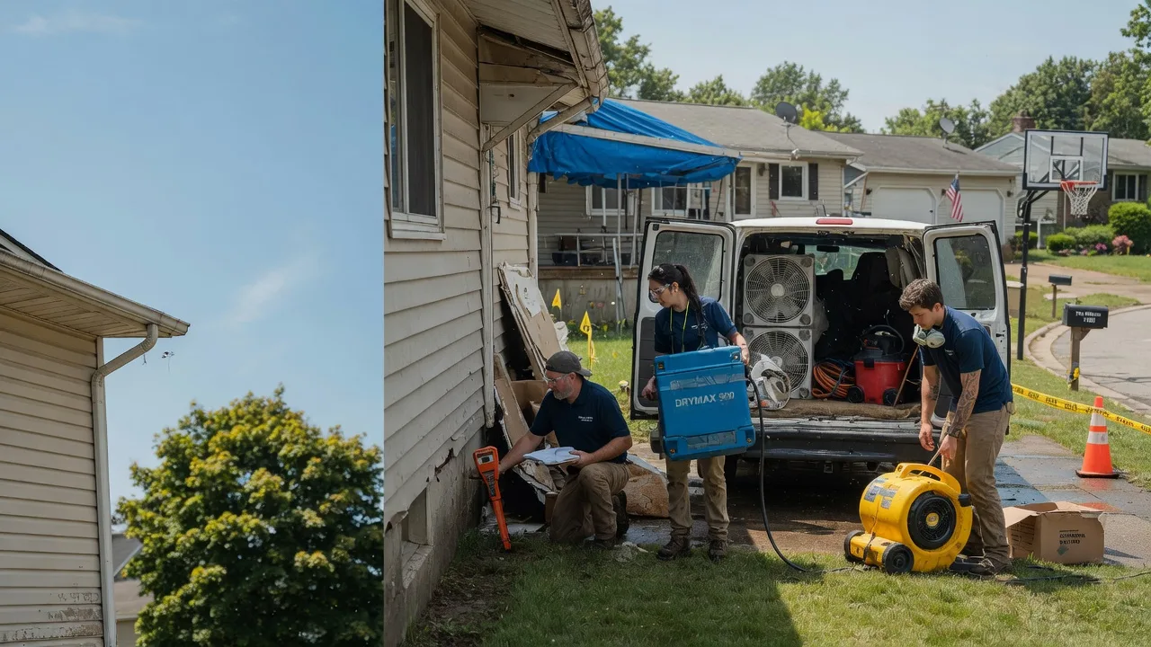 Ceiling Leak Cleanup in Cornucopia, WI near me